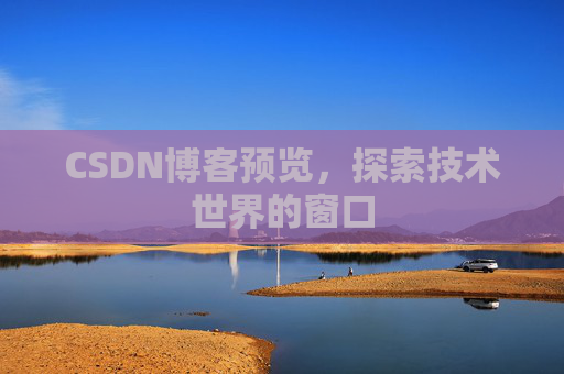 CSDN博客预览，探索技术世界的窗口